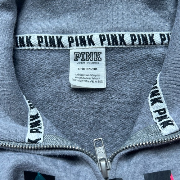 PINK Victoria's Secret Quarter-Zip - Picture 5 of 5